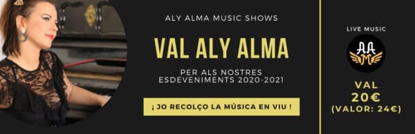 Val 20 per a concerts Aly Alma Music