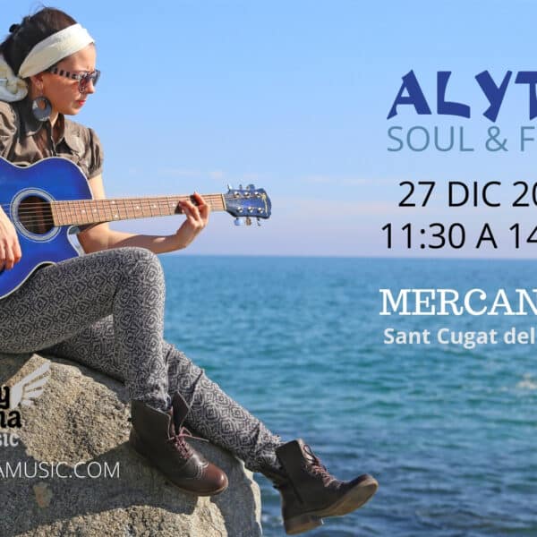 Cartel Alyta: Soul&Folk - Concierto en Mercantic