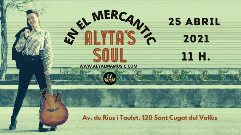 Cartel Alyta's Soul - Concierto