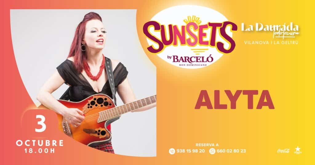 Cartel concierto Alyta's Soul en Vilanova i la Geltrú, Barcelona