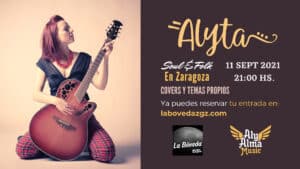 Concierto acústico de Alyta's Soul en ZAragoza 2021