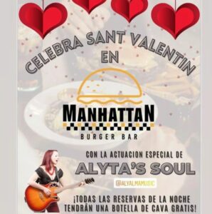 Plan para San Valentín - Cena con música en vivo