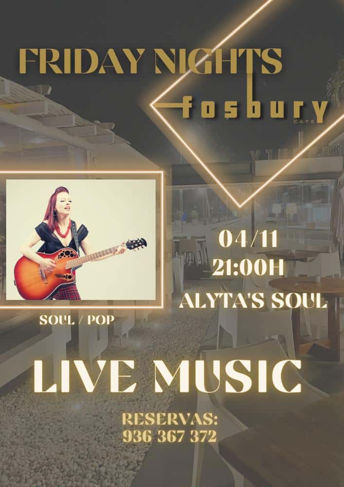 Concierto Alyta's Soul en Fosbury Cafe